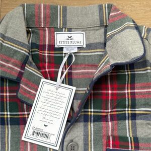 NWT Petite Plume Westminster Tartan Pajamas